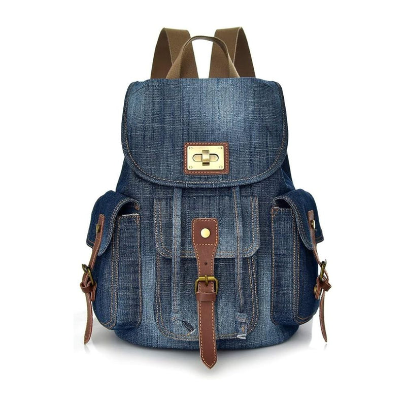 MOCHILA OUTDOOR DENIM MULTIBOLSILLO