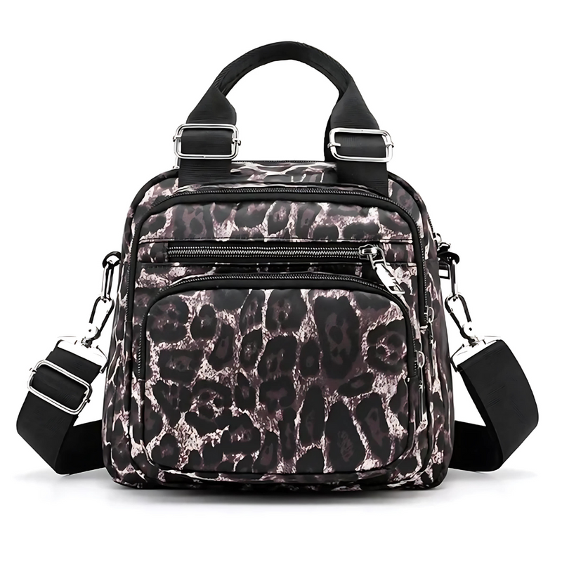 MOCHILA MORRAL CONVERTIBLE ANIMALPRINT