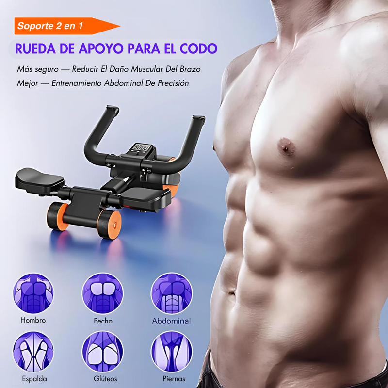 RODILLO ABDOMINAL DELUXE